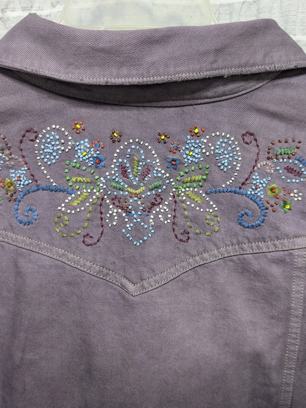 90s Old Navy Distressed Denim Jacket